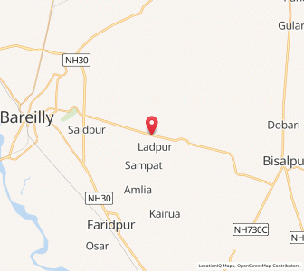 Map of Umedpur Bhutah, Uttar Pradesh