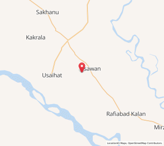Map of Umi Nagla, Uttar Pradesh