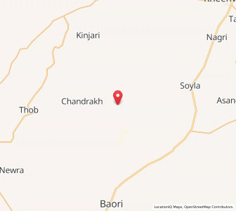 Map of Ummadel, Rajasthan