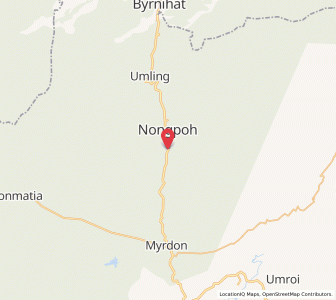 Map of Umpli, Meghalaya