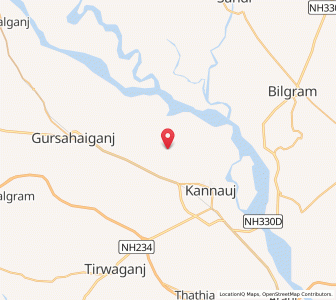 Map of Umrao Purwa, Uttar Pradesh