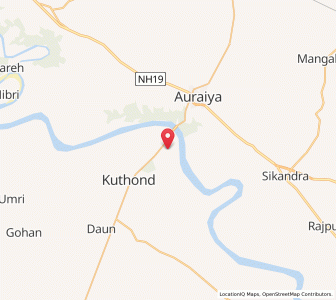 Map of Umri Mustaqil, Uttar Pradesh