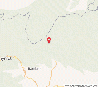 Map of Umshem, Meghalaya