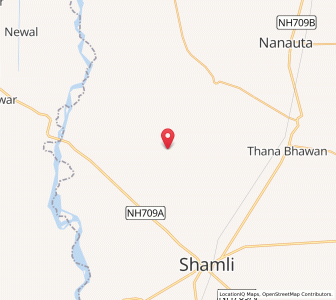 Map of Ūn, Uttar Pradesh