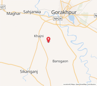 Map of Unawal, Uttar Pradesh