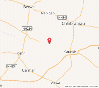 Map of Uncha Islamabad, Uttar Pradesh