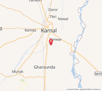 Map of Uncha Sawana, Haryana