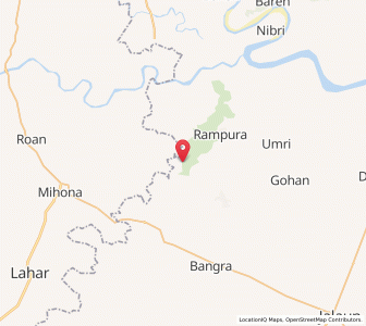 Map of Uncha, Uttar Pradesh