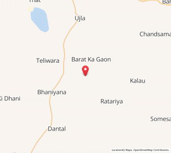 Map of Unchpadra, Rajasthan
