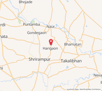 Map of Undirgaon, Maharashtra