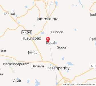 Map of Uppal, Andhra Pradesh