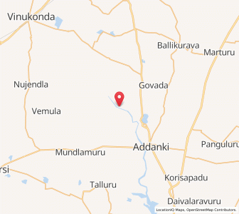 Map of Uppalapadu, Andhra Pradesh