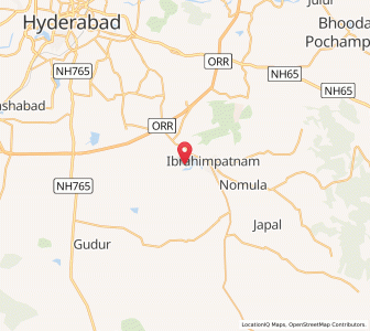 Map of Upparguda, Andhra Pradesh