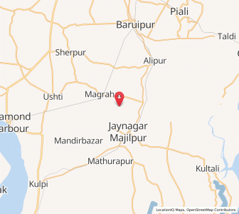 Map of Urel Chanopur, West Bengal
