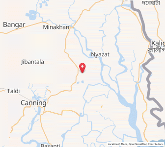 Map of Uriapara, West Bengal