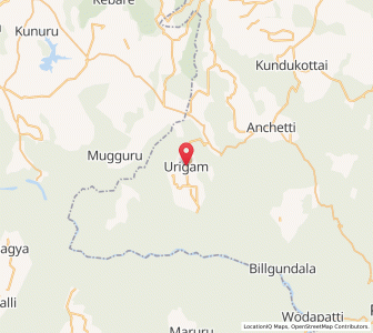 Map of Urigam, Tamil Nadu