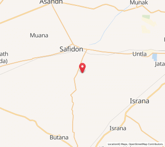 Map of Urlana Kalan, Haryana