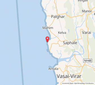 Map of Usarni, Maharashtra