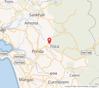 Map of Usgao, Goa