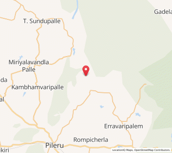 Map of Ustekayalapenta, Andhra Pradesh
