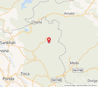 Map of Ustem, Goa