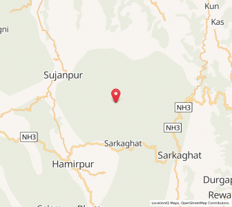 Map of Utpur, Himachal Pradesh