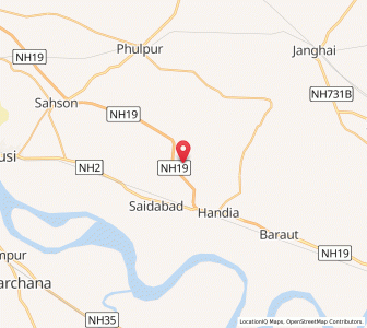 Map of Utraon, Madhya Pradesh
