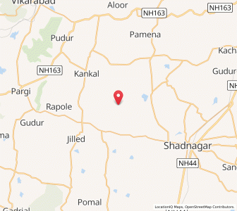 Map of Utrasualli, Andhra Pradesh
