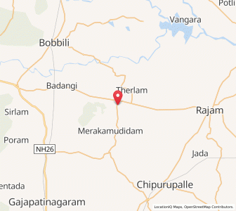 Map of Uttaravilli, Andhra Pradesh