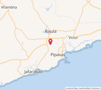 Map of Vad, Gujarat