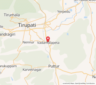 Map of Vadamala, Andhra Pradesh
