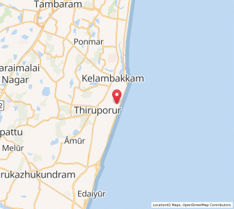 Map of Vadanemelli, Tamil Nadu