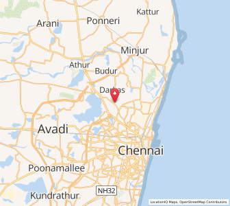Map of Vadapurambakkam, Tamil Nadu