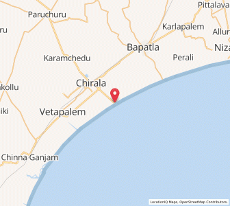 Map of Vadarevu, Andhra Pradesh