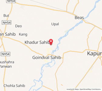 Map of Vairowal, Punjab
