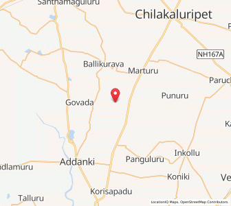Map of Valaparla, Andhra Pradesh