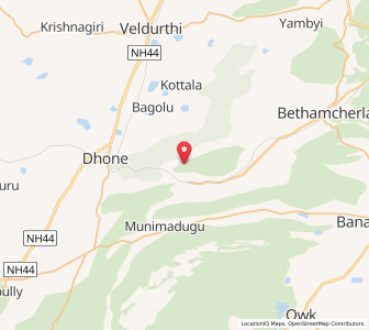 Map of Valasala, Andhra Pradesh