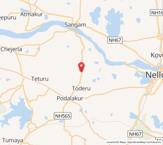 Map of Valasarapalli, Andhra Pradesh