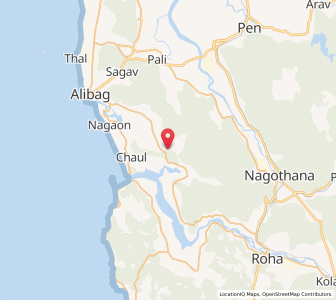 Map of Valavli, Maharashtra