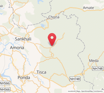 Map of Valpoy, Goa