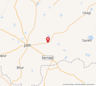 Map of Valsang, Maharashtra