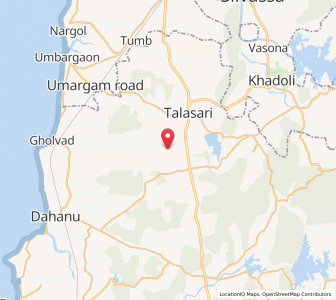 Map of Vankas, Maharashtra