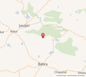 Map of Vankia, Gujarat