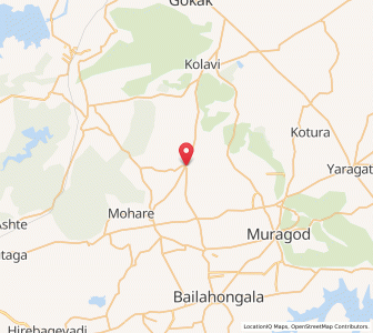 Map of Vannur, Karnataka