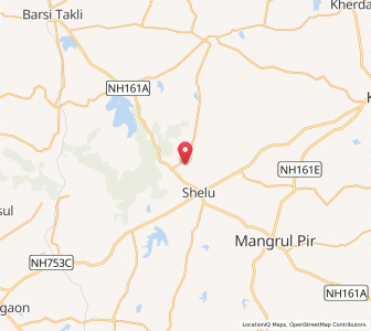 Map of Vanoj, Maharashtra