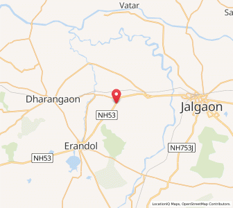 Map of Varad, Maharashtra