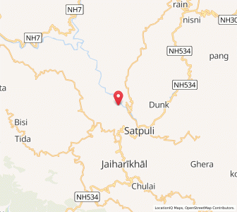 Map of Varali, Uttarakhand