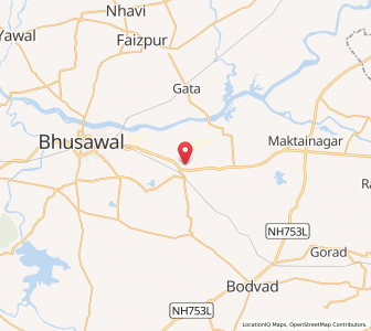 Map of Varangaon, Maharashtra