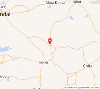 Map of Vasavad, Gujarat