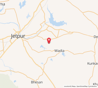Map of Vavdi, Gujarat